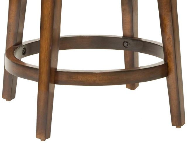 HH2 Home Sunhill Rustic Oak Swivel Counter Stool-3