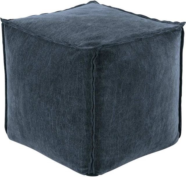 Signature Design by Ashley® Moriah Navy Pouf-0