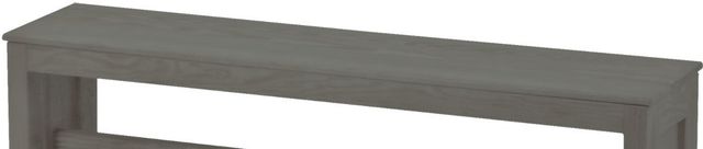 Crate Designs™ Furniture Graphite Wood Lacquer Top Bench-1