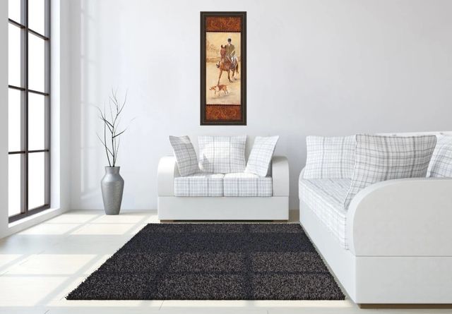 Classy Art On The Hunt II By Linda Wacaster Wall Art-2