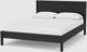 EQ3 Marcel Black Oak Queen Platform Bed-2