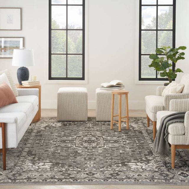 Nourison Home™ Quarry Gray 5'x7' Area Rug -1