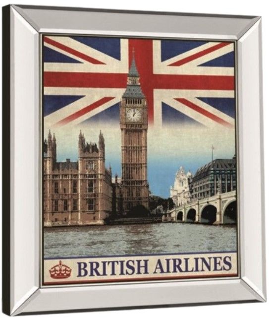 Classy Living The Portmanteau Collection Vintage Travel London Wall Art-2