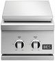 DCS Series 9 14" Stainless Steel Liquid Propane Double Side Burner-1