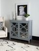 Linon Fetti Gray Large Cabinet-1