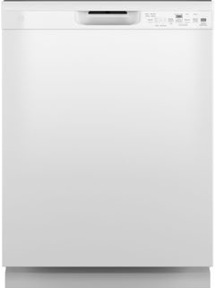 GE® 24" White Built In Dishwasher