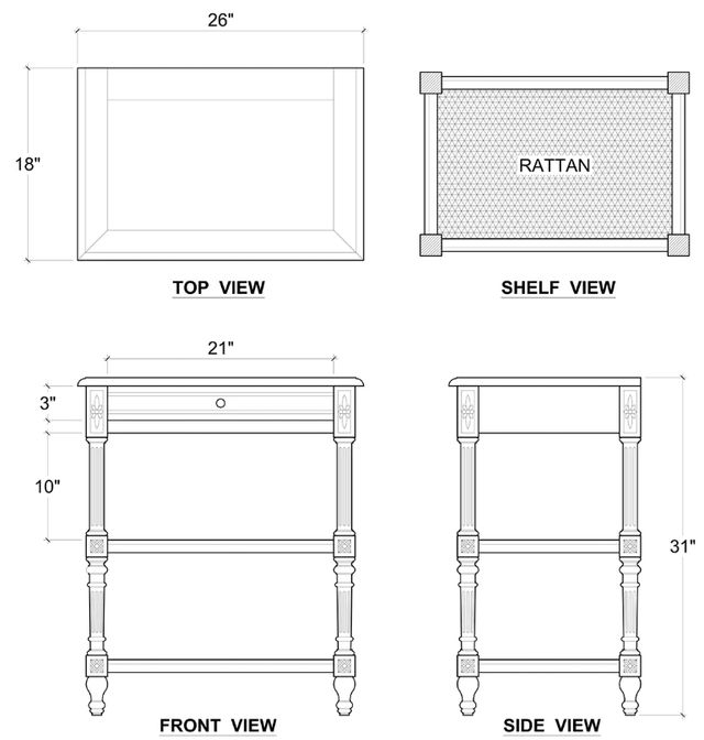 Bramble Customizable Melissa Side Table-1