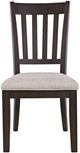 Jofran Inc. Brentwood Arbor Oak Upholstered Dining Side Chair-1