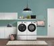 LG White Front Load Washer & Electric Dryer Laundry Pair-3