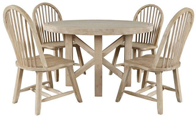 Jofran Inc. Sierrafina Almond 52" Round Dining Table-1