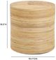 TOV Furniture Matea Natural Arch Side Table-2