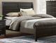 Furniture of America® Alaina Walnut Queen Panel Bed-0