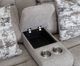 Franklin™ Logan Dolby Storm Power Reclining Loveseat with Power Headrest and Dual Seat Air Massage-2