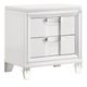 Elements International Twenty Nine White Youth Nightstand-1