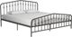 Novogratz Bushwick Gunmetal Gray King Metal Bed-1