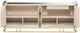 Michael Amini® Carmela Shimmer Ivory Console Table-4
