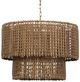 Uttermost® Biswas Antique Brass Light Pendant-0