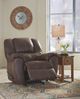 Signature Design by Ashley® McGann Walnut Rocker Recliner-4