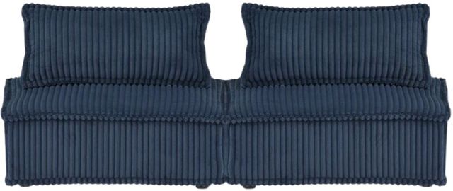 Signature Design by Ashley® Bales 2-Piece Navy Modular Sectional-1