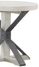 Legacy Classic Coming Home Chalk Round End Table with Gray Base-2