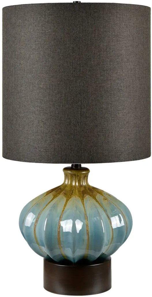 Crestview Collection Pfifer Blue Table Lamp-0