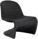 Four Hands Portia Vintage Coal Wicker Outdoor Occasional Chair-0