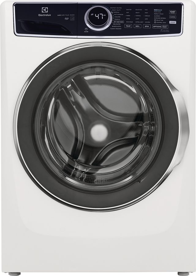 Electrolux® White Front Load Washer & Gas Dryer Laundry Pair-1