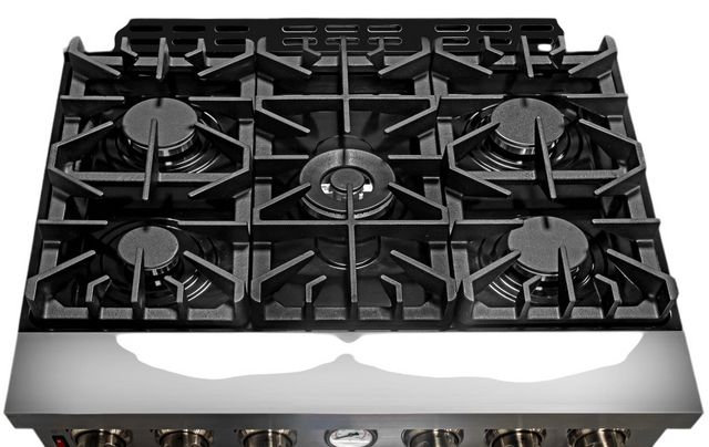 FORNO® Mazzanta 30" Stainless Steel Pro Style Gas Range-2