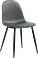 Elements International Isadora Dark Grey Side Chair-0