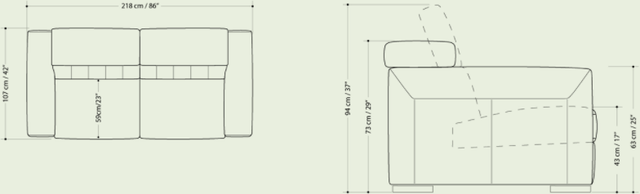 Natuzzi Editions Forza Sofa-3