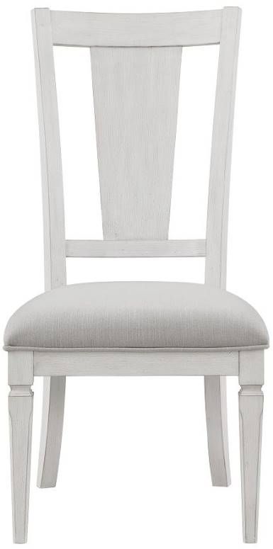 ACME Furniture 2-Piece Katia Light Gray/Weathered White Dinning Side Chair Set-3