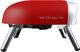 Unique® Appliances Classic Retro 16'' Candy Apple Red Liquid Propane Pizza Oven-1