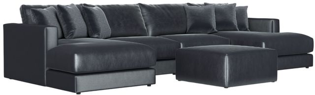 Jackson Furniture Remington 5-Piece Slate U-Shape Sectional