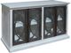 Cottage Creek Furniture Bahari Distressed White/Slate 77" Console-0