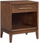 aspenhome® Jasper Modern Walnut 1-Drawer Nightstand-0