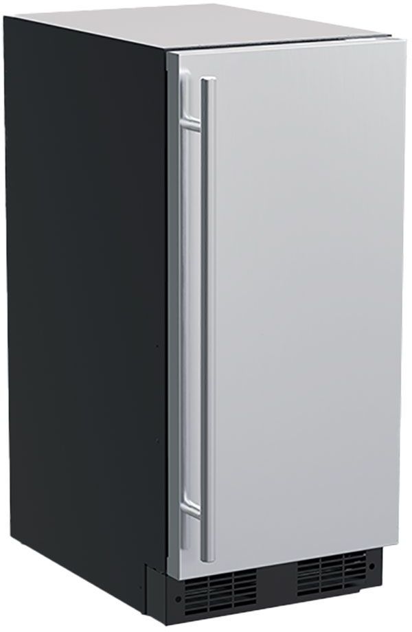 Marvel 15" 39 lb. Stainless Steel Clear Ice Maker-0