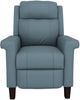 Best® Home Furnishings Customizable Prima Leather Power High Leg Recliner with Espresso Legs-1