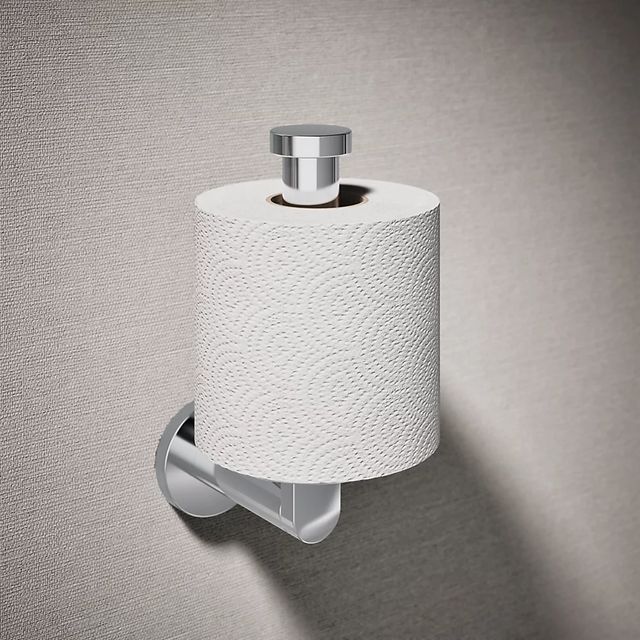 KOHLER® Composed® Polished Chrome Vertical Toilet Paper Holder-1