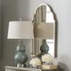 Uttermost® Brayden Antique Silver Champange Petite Arch Mirror-2