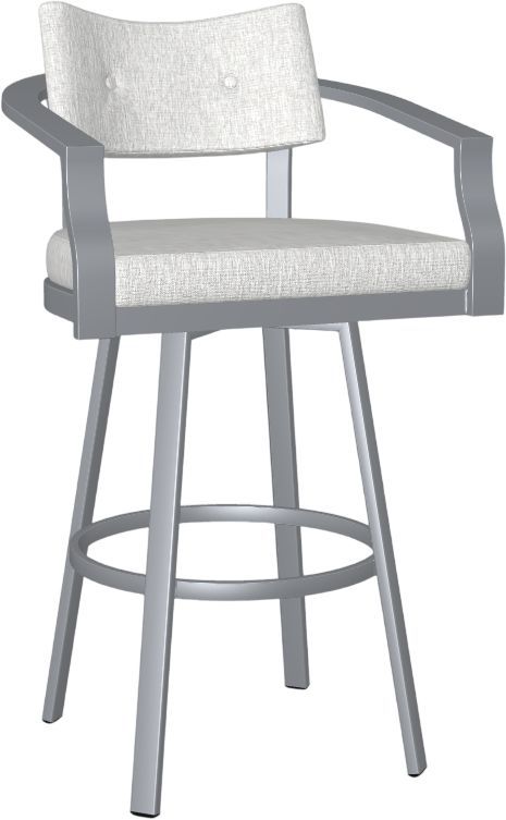 Amisco Customizable Jonas Swivel Bar Stool-0