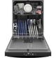 GE® 24" Black Built-In Top Control Dishwasher with Sanitize Cycle and Dry Boost-3