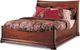 Durham Furniture Chateau Fontaine Candlelight Cherry Queen Euro Bed-0