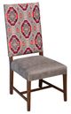 Horizon Home® Tacoma Gray/Red Upholstered Dining Side Chair-0