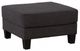 Furniture of America® Cinderford Dark Gray Storage Ottoman-0
