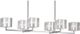 Currey & Company Valerio Silver Leaf Chandelier-0
