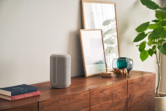 Sony® Light Gray 360 Reality Audio Wireless Speaker-4