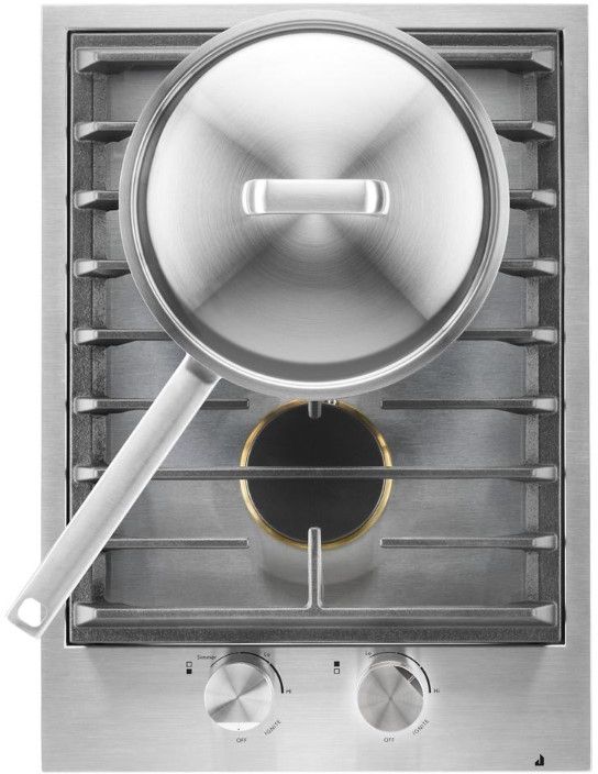 JennAir® 15" Stainless Steel Modular Natural Gas Cooktop-2