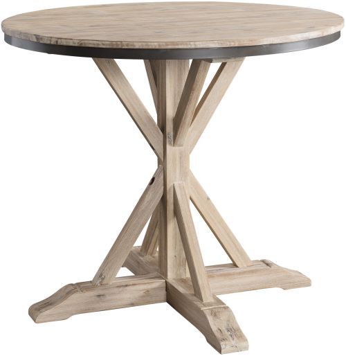 Elements International Callista 5-Piece Beach Round Counter Dining Set-1