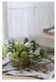A & B Home Green 34" Faux Hydrangea-4