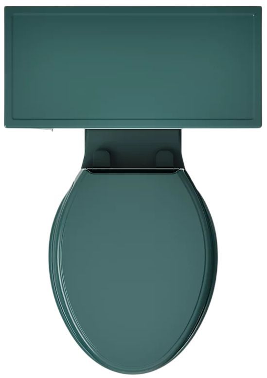 KOHLER® Memoirs® Stately Teal 2-Piece Elongated with Concealed Trapway, 1.28 Gpf-1